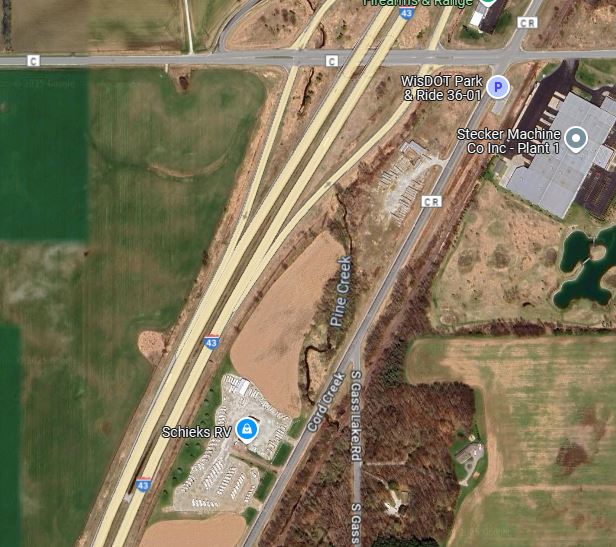 Cty Rd C & I-43, Newton